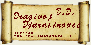 Dragivoj Đurašinović vizit kartica